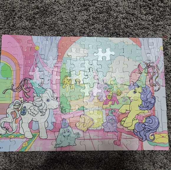 My Little Pony G1 1987 Puzzle *Complete* - Picture 2 of 10